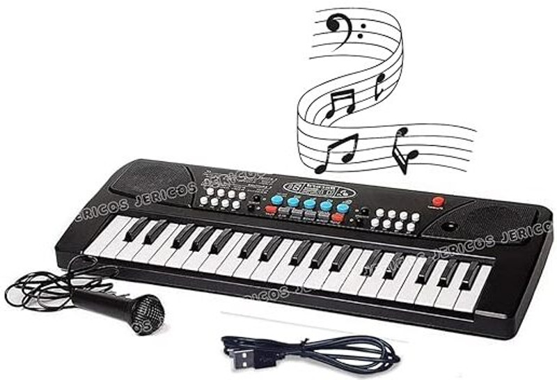 Jericos 37 Keys Electronic Musical Toy(Multicolor)