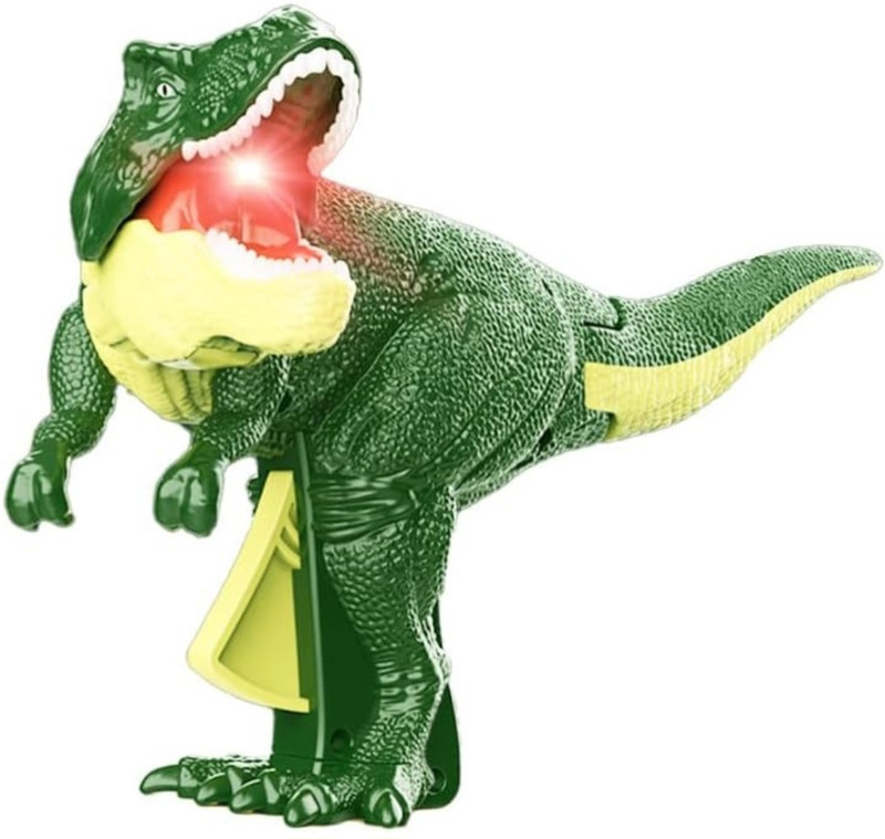 Mira Farmcraft Musical Dinosaur with Roaring Function Simulation Effect Shake Head & Swing Tail(Green, Red)