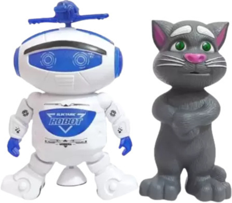 Adhira Toys Dancing Robert & Tomcate (Pack of 2)(Multicolor)