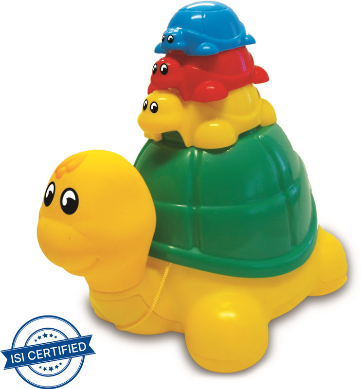 FUNSKOOL Ride 'n Hide Turtles(Multicolor)