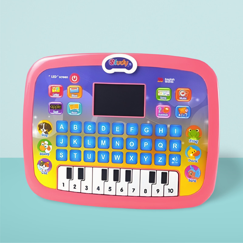 Mashes Educational Tablet(Pink)
