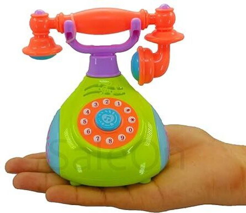 Adhira Toys Musical Toys Children's Phone Toy Simulation(Multicolor)