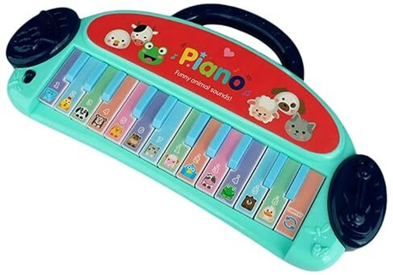 Pepstter Musical Multi Functional Portable Piano with Funny(Multicolor)