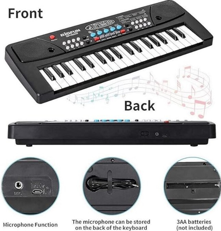 saifiji toyzone Piano with Mic (1 Year Extended Warranty) 37 Keys(Multicolor)