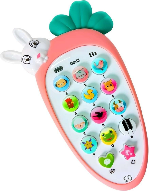 SURYAANSHI Cordless Feature Rabbit Mobile Musical Sound Toys with Smart Light(Multicolor)