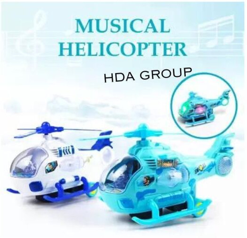 Tinywonders Kaby Musical Helicopter(Multicolor)