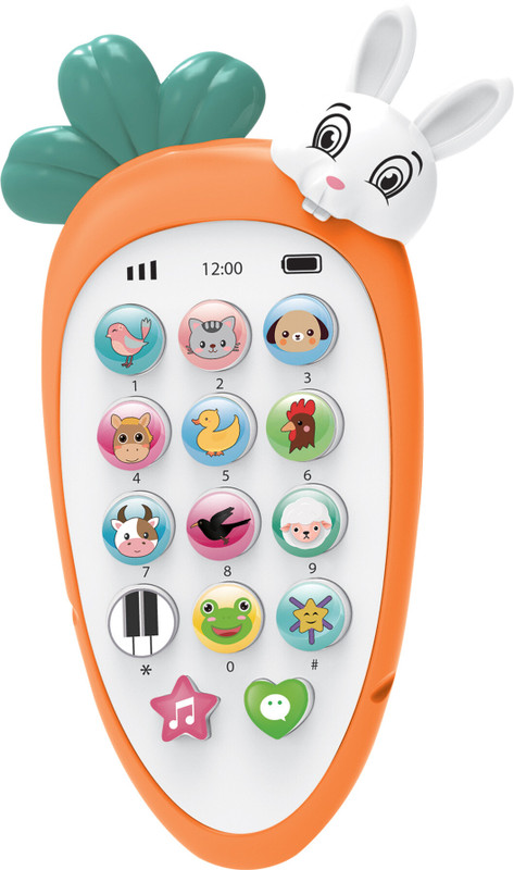 Pluspoint Bunny Musical Mobile Phone - Blue(Blue)