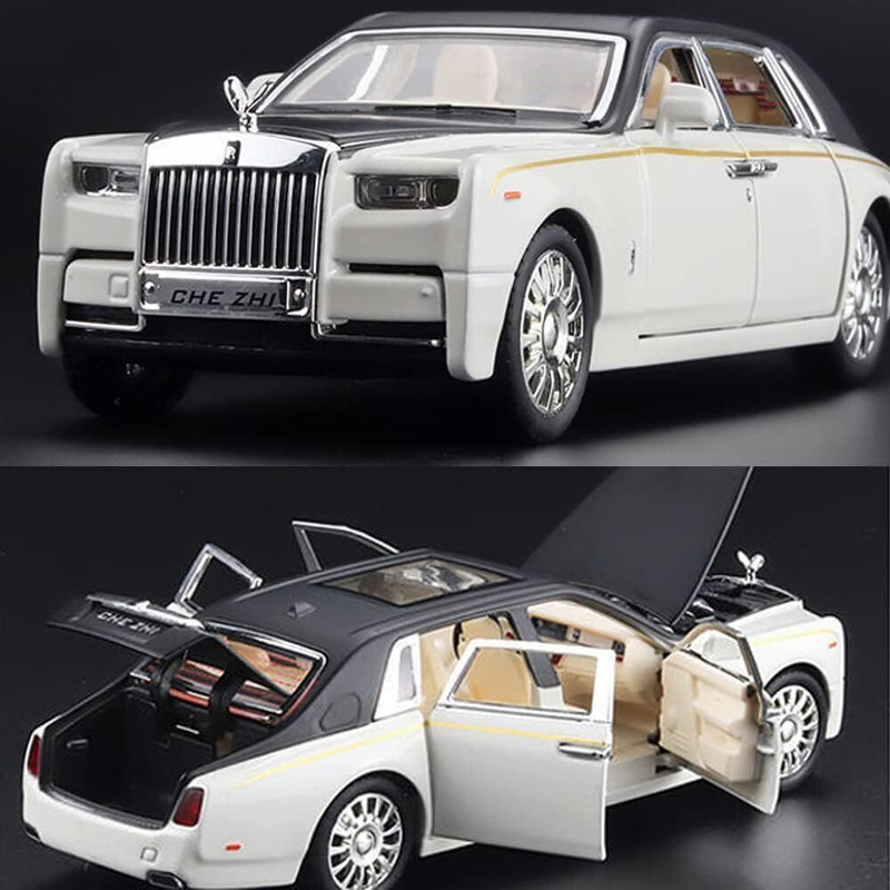 CountryLink Rolls Royce Phantom Model Car 1:32 Scale Exclusive Alloy Metal Car Pull Back(Multicolor)