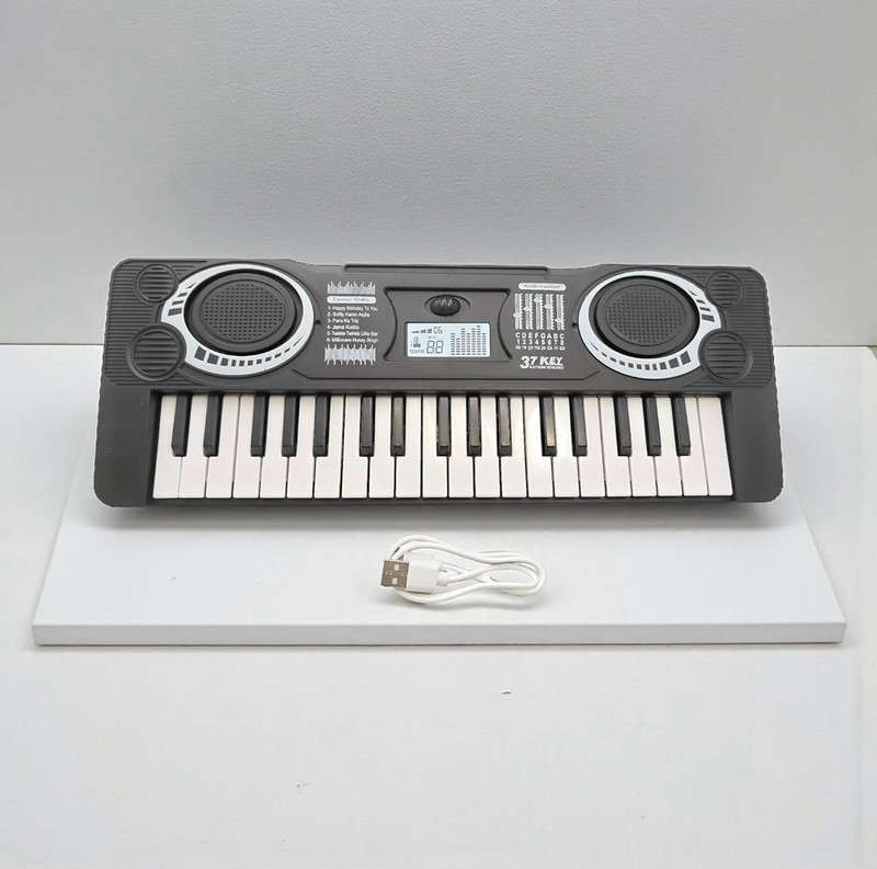 Xcillince Toys Keyboard Piano with Decorative Speakers, Music Learning Guide(Multicolor)