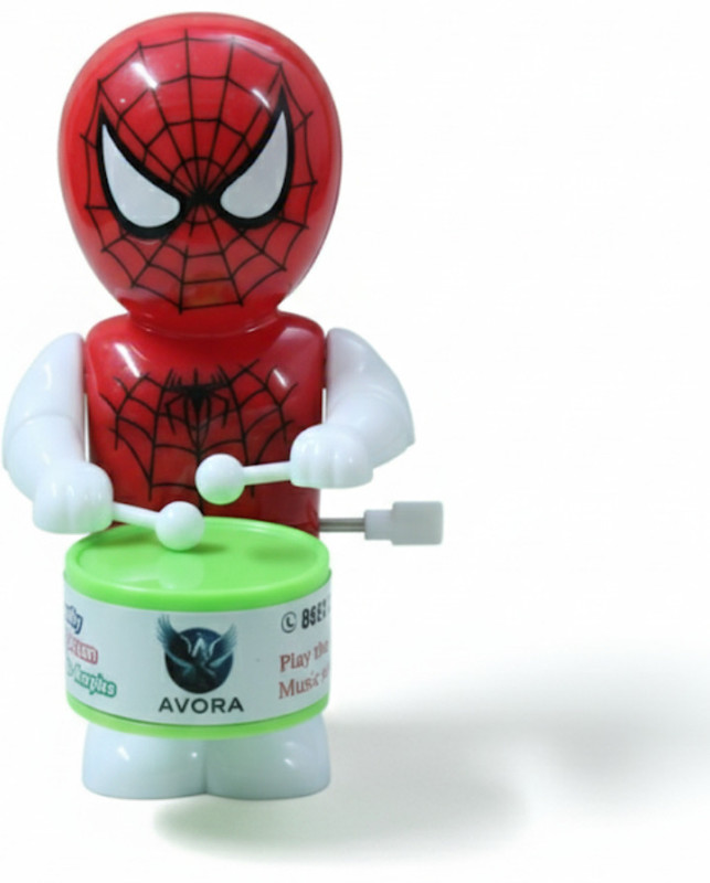 Avora Baby mujickal toys durrmer spaiderman toys(Multicolor)