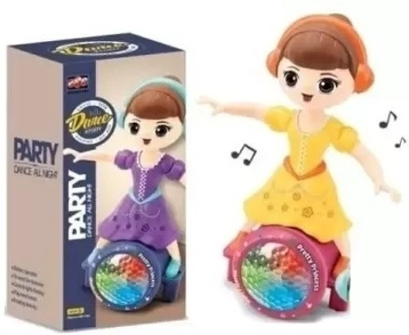 Tinywonders Musical Party Aangel Doll(Multicolor)