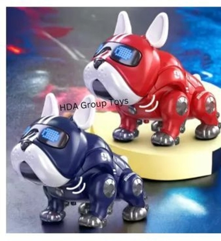 Adhira Toys Smart Intelligent Robot Dog with Flash Light And Walking(Multicolor)