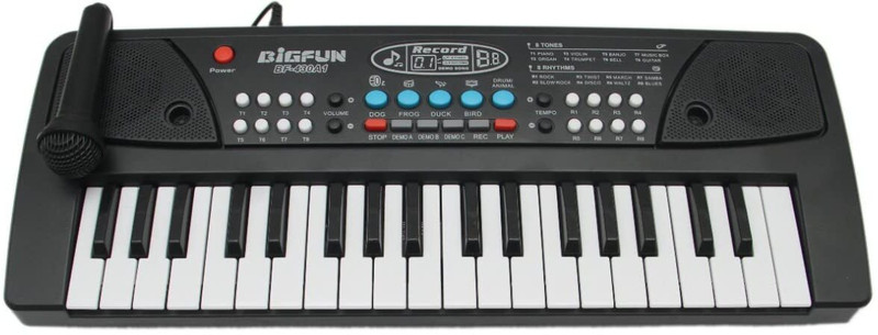 KHELOZZ Kids and Adult Piano Keyboard | Piano for Kids with Microphone(Multicolor)