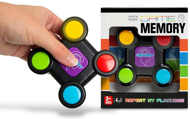 Bluebell Light-Up Memory Game with Sounds for Kids Boys(Multicolor)