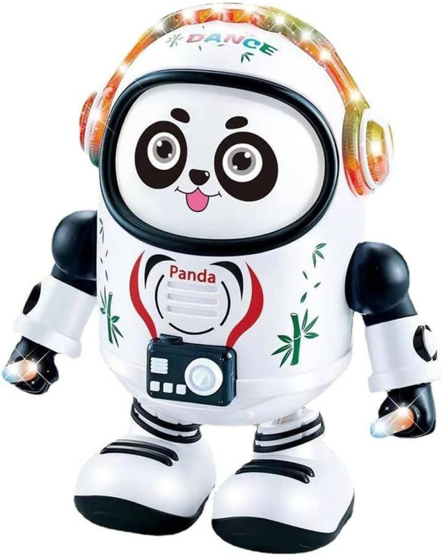 MAIRAAG Dancing Space Panda Toy with Vibrant Light Effect & Musical Sound(Multicolor)