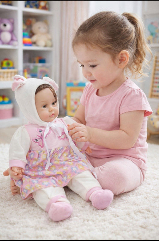 SJVJ Singing baby doll soft toys for kids(Multicolor)