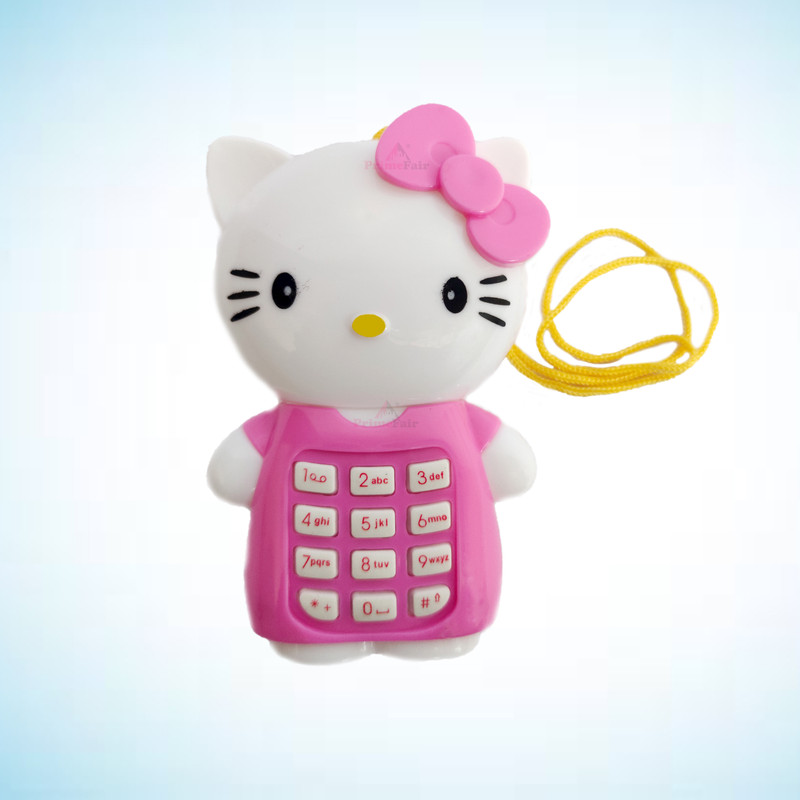 PRIMEFAIR Kids Mobile Phone Toy for 1 Year Old Baby - Toy for Kids,Musical Toys for Kids(Pink)