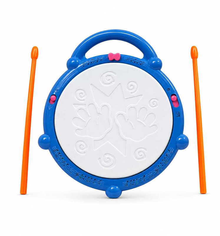 KIDS ZONE BY GEO IT MUSICAL DRUM(Orange)