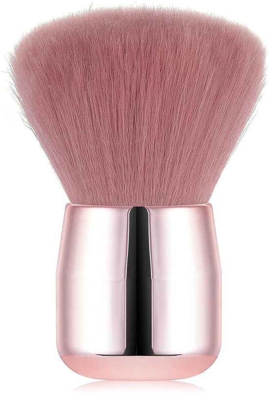 RUBY FACE Nail Art Dust Powder Remover Brush, Nail Art Dust Cleaner Brush,(Soft Kabuki Cleaner Brush for Makeup)