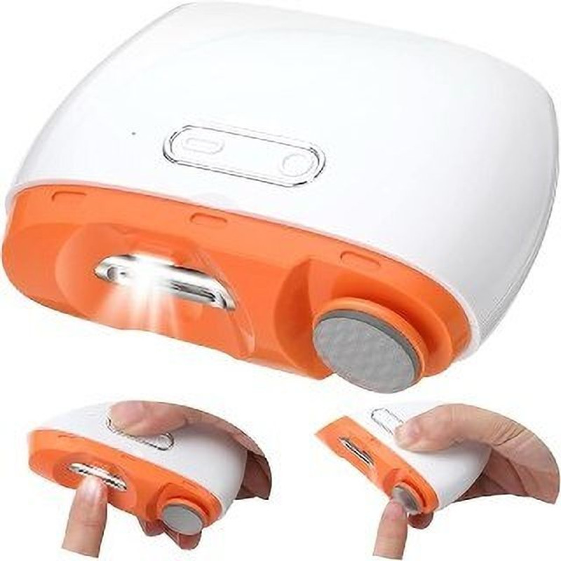 BRVIMA 2 In 1 Electric Nail Clipper | Automatic Electric Nail Clipper