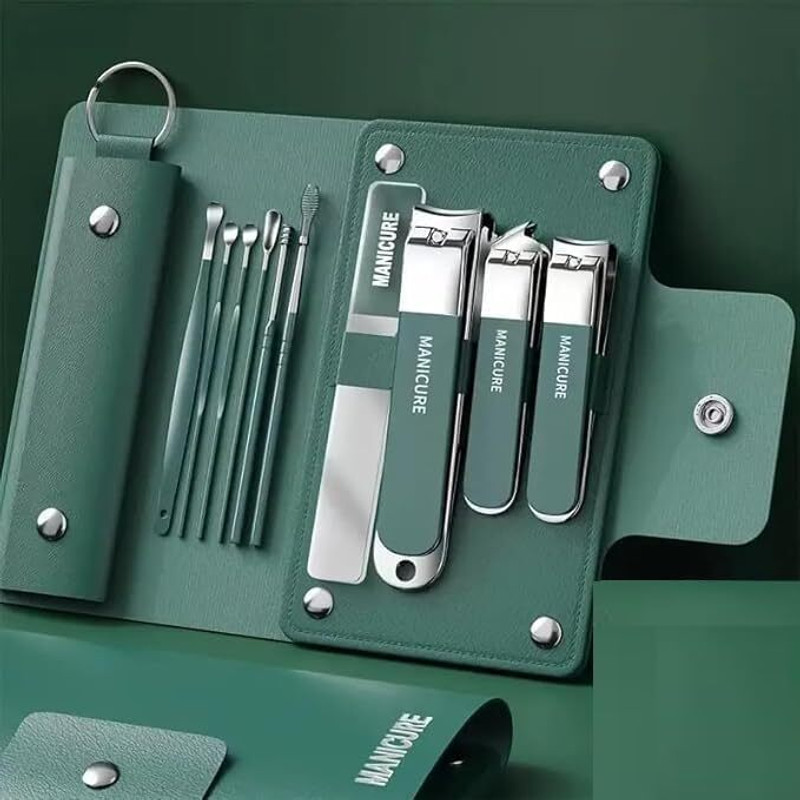 GRANTHI ENTERPRISE 10 pcs Nail Cutter Kit Nail Clipper, Manicure Pedicure Kit ,Ear Cleaner Tool