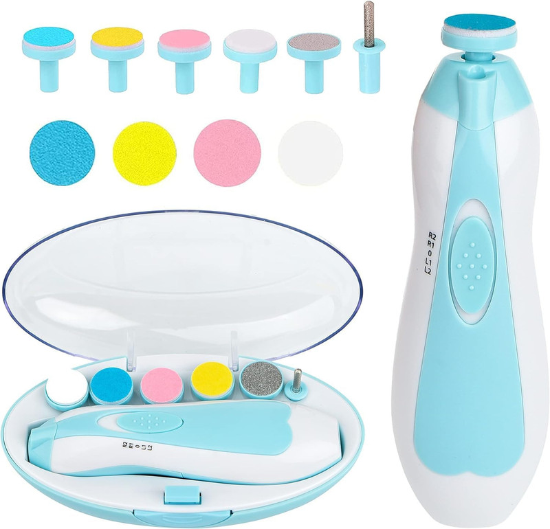 KOTHIA Baby Nail Trimmer Kit for Kids Safe Electric