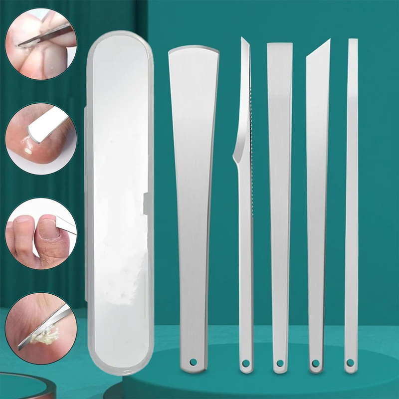ZUVILLICA Nail Knives For Ingrown Toenails Professional Foot Repair Tools Kit