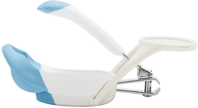 GOCART Baby Safe Infant Solid Nail Clipper With Super Clear Magnifier Glass For Babies Children & Adults