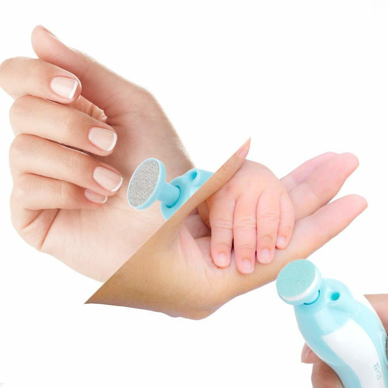 ActrovaX Safe Electric Nail Clipper Cutter Baby Manicure Pedicure Clipper Cutter Kids