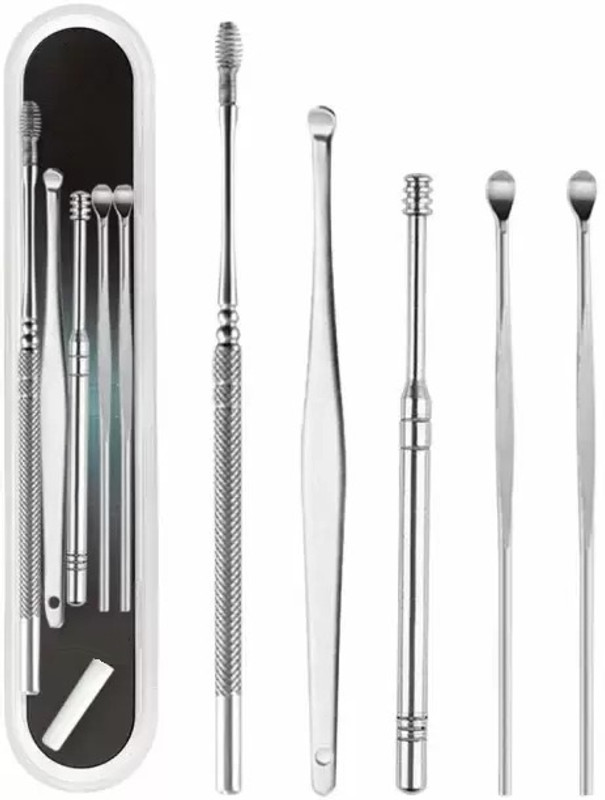 BZILO Ear Wax Cleaner Ear Cleaning Tools kit Stick Set Spring Earwax Remover