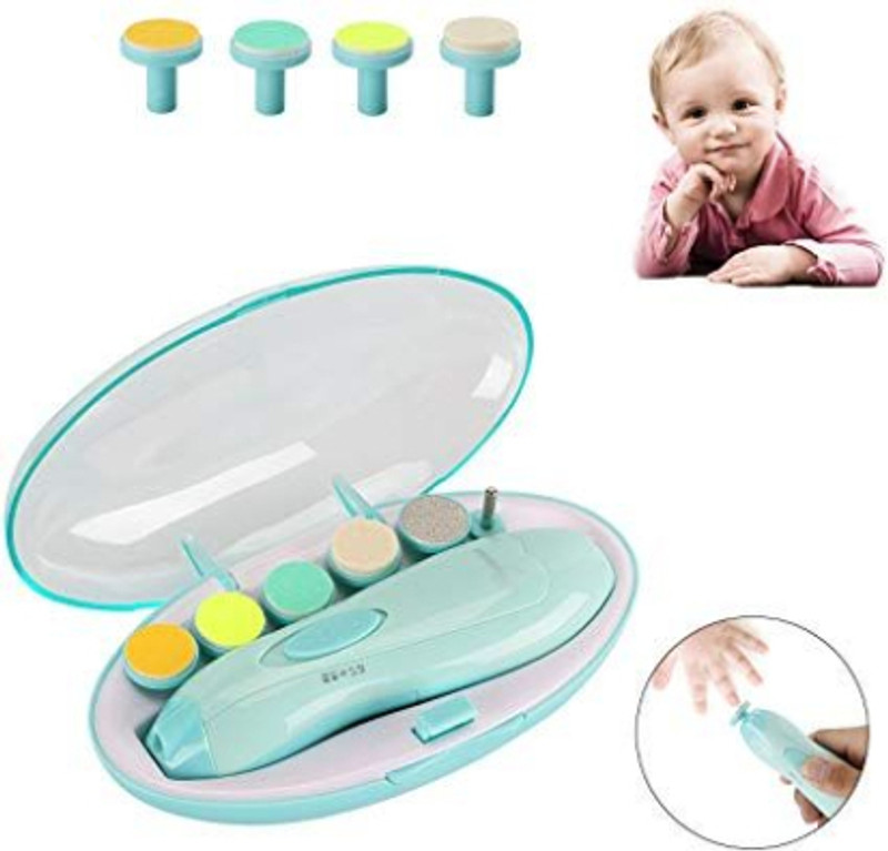 hexa hub Baby Nail Clipper | New born Baby Nail Trimmer with 6 Grinding Heads