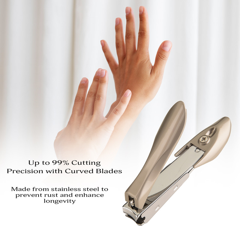 RarePicks Curved Stainless Steel Blades – Heavy Duty Fingernail