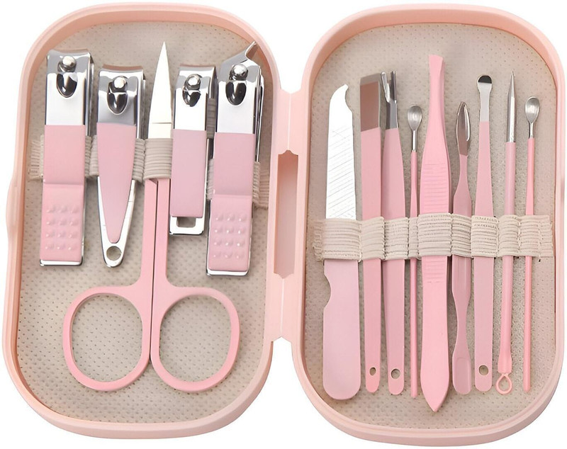 KASHTHBHANJAN Nail Clippers - 14 Pcs Set Toenail Clipper, Fingernail Clipper & Nail File