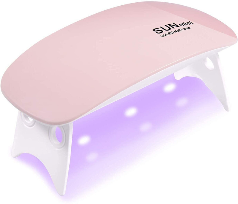 KIRA Nail Paint Dryer With USB | Nail Polish Dryer | LED UV Light Nail Polish Dryer Curing Lamp Light Portable | Lamp cures fingernails or toenails | Nails Paints Dryer Machine Nail Polish Dryer(UV Power 6 W)