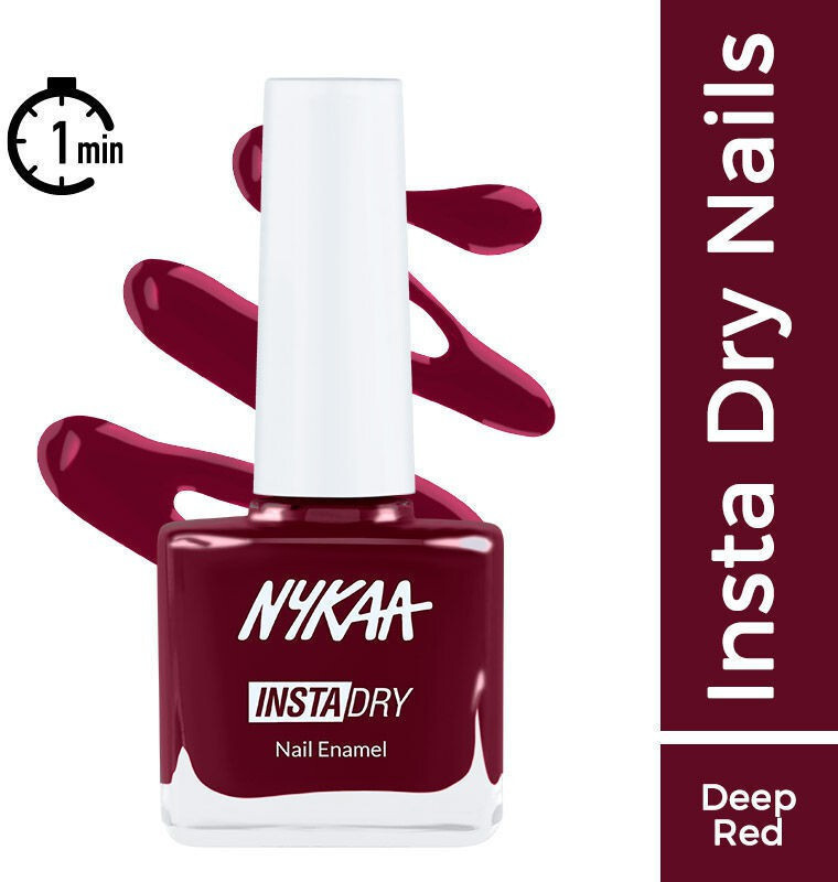 NYKAA Insta Dry Fast Drying Nail Enamel Polish Hazel Highlight 334