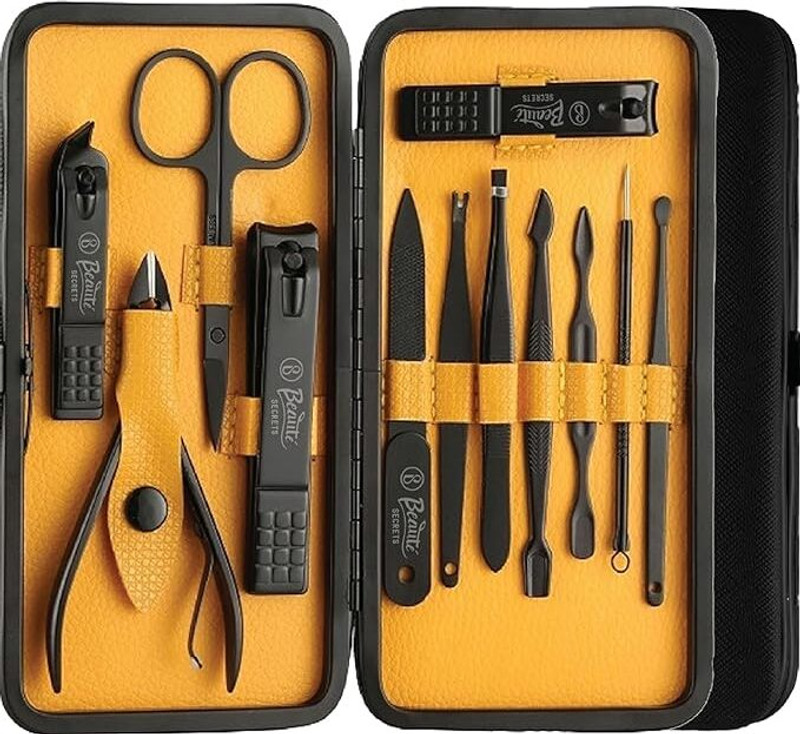 Shreekanth Nail Cutter Set - 01 Nail Cutter Set,Stainless Steel Nail Scissors Grooming Kit, Acne needle Cordless Nailer(NO gauge)