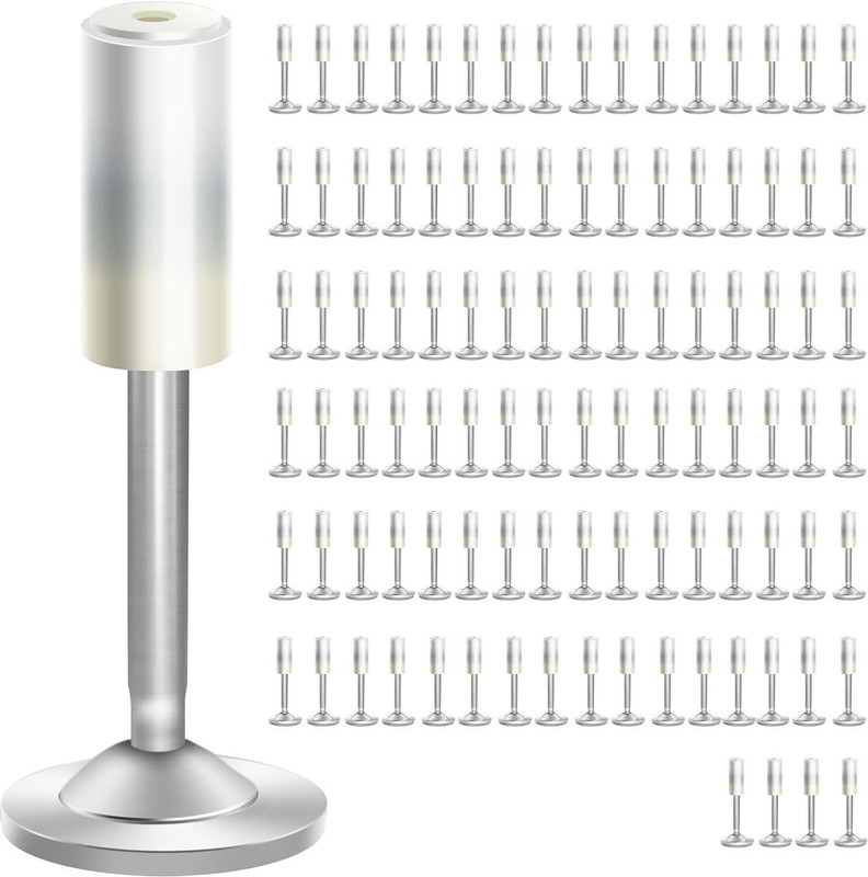 SUNCLOCK 7.3mm Nail Gun Manual Steel Nails, Round Nails 100 pcs Rivet , Nails for Concrete Nail Gun, Nails Wall Fastening Tool Rivet Cordless  Nailer(100 gauge)