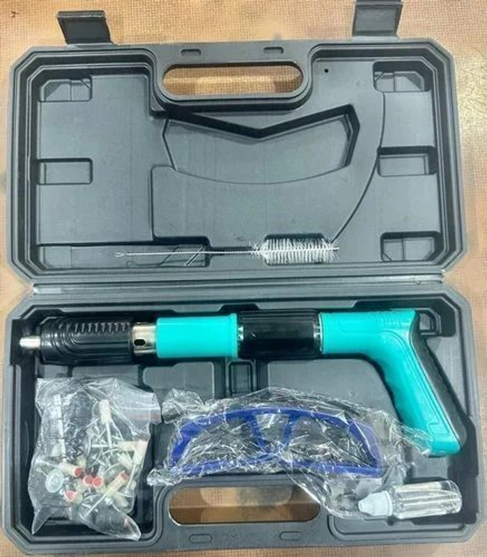 AQUABUCKET Steel Nail Gun Tool With Full Kit And 50 Nail Set Nail Wall Fixing Tool Nail Gun Concrete Nail Gun With 50 Nail Cordless Nailer(15 gauge)