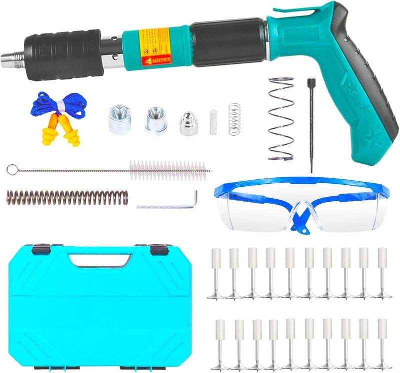 Bonsly Concrete Nail Gun Manual Steel Nail Gun Tool, Concrete Nail Gun Cordless  Nailer(NA gauge)