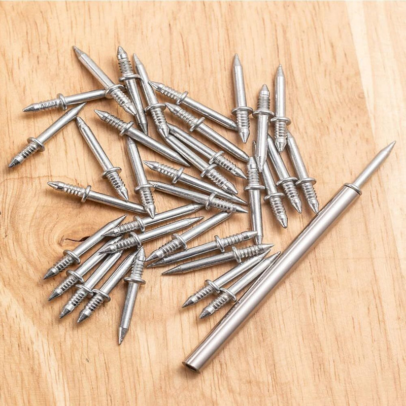 maukir pecific Sleeve Tool Cement Nails 100 pcs nail Cordless Nailer(no gauge)