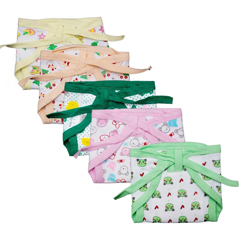 Swaddles Nappy for New Born Baby Boy and Girl Multicolour