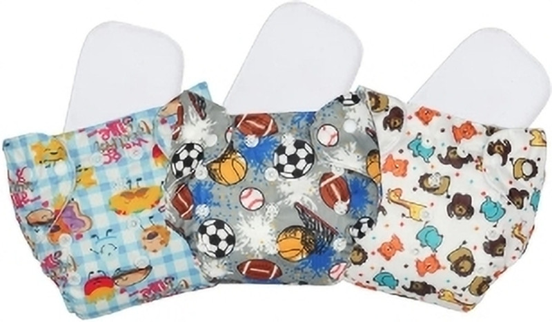 Stylora Baby Leak-Proof Baby Cloth Diaper | Reusable, Washable & Adjustable, 3M-3Y