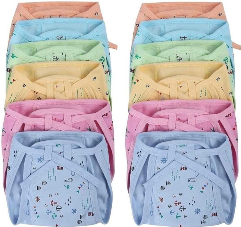 ratila enterprises Cotton Nappies for new born baby 0-6 months