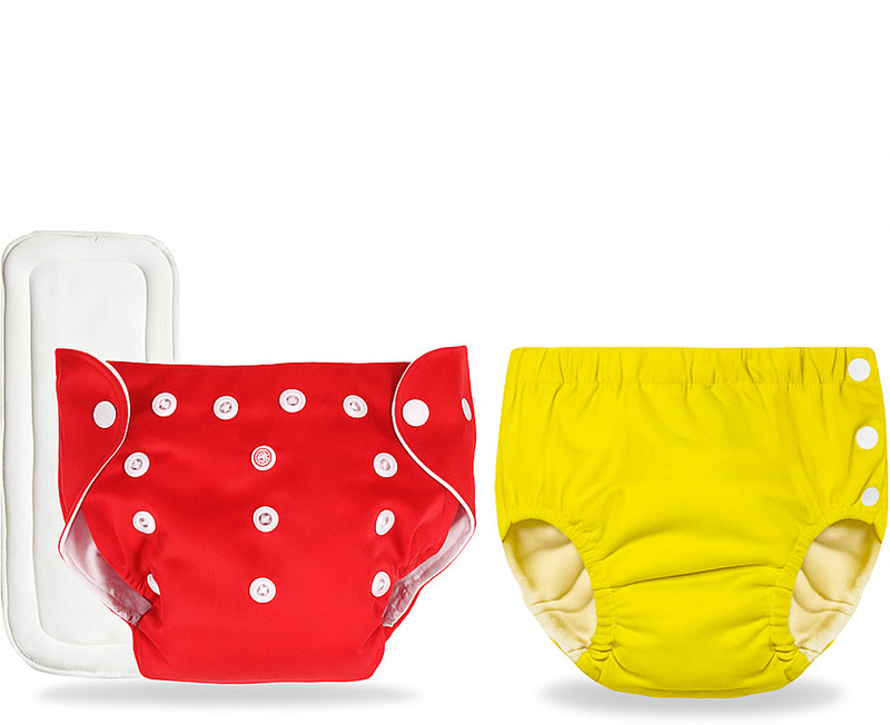 Laee cute Cloth Diapers for Babies l New Trimmer Version l Adjustable & Washable diaper