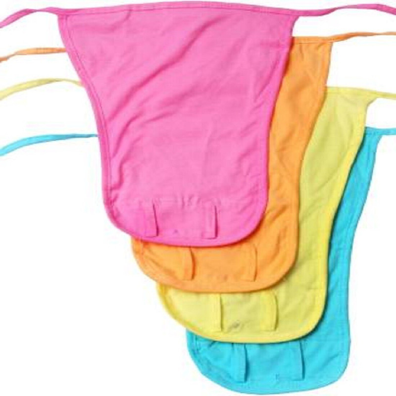 LITTLE PANTHER Reusable Baby Washable Adjustable Cloth Nappies For Babies of Ages 0 to 6 Months