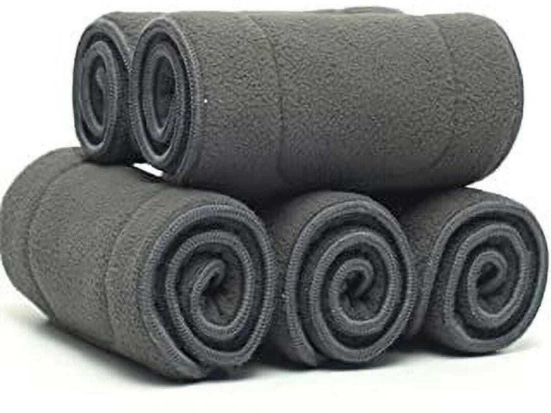 Bouncing Bliss 5 Layer bamboo charcoal Inserts Liners - New Born-pack of 5