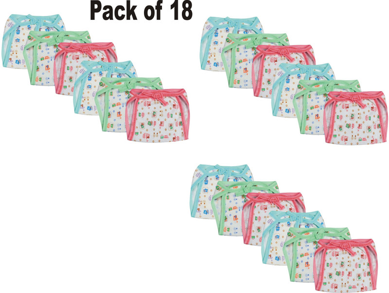 Diptchy Enterprises MN-U shape soft fabric reusable, washable bbay nappies/langot/nappy