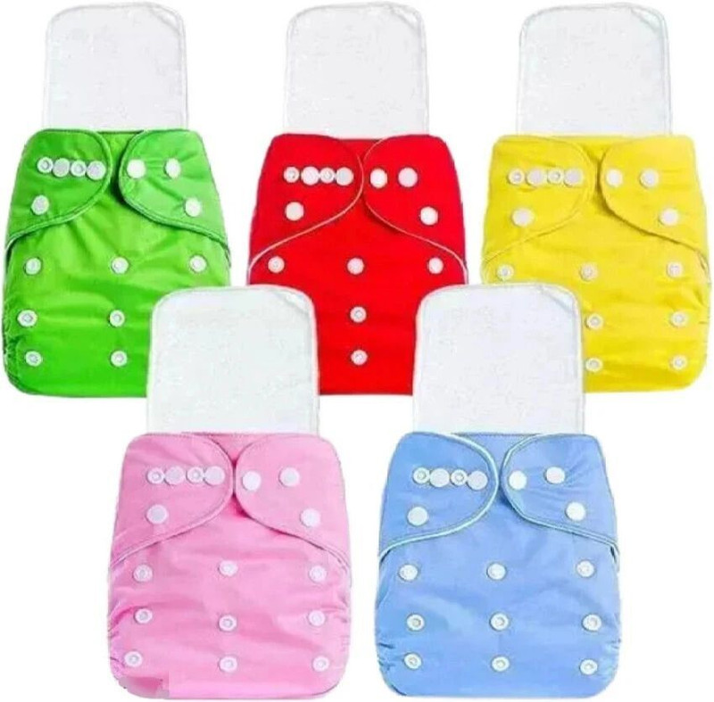 Lapry Baby Reusable Diaper - Soft, Adjustable, Leak-Proof Diaper for Newborns