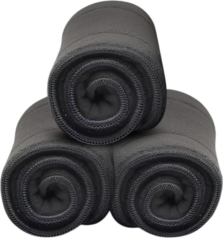 WAHHSON Bamboo Fibre Charcoal Reusable Diaper Inserts for Newborn Baby,Premium 5 Layers