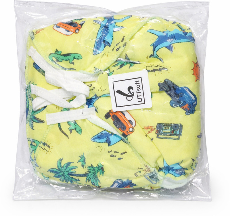 LITTSOFT muslin padded nappy
